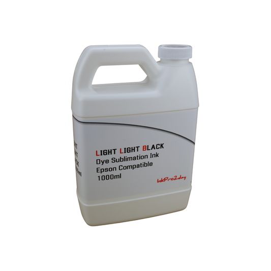 Light Light Black 1000ml bottle Dye Sublimation Ink for Epson SureColor P7000 P9000 Printers