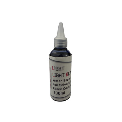 Light Light Black 100ml bottle Eco Solvent Water Based Ink for Epson Stylus Photo R3000 Printer