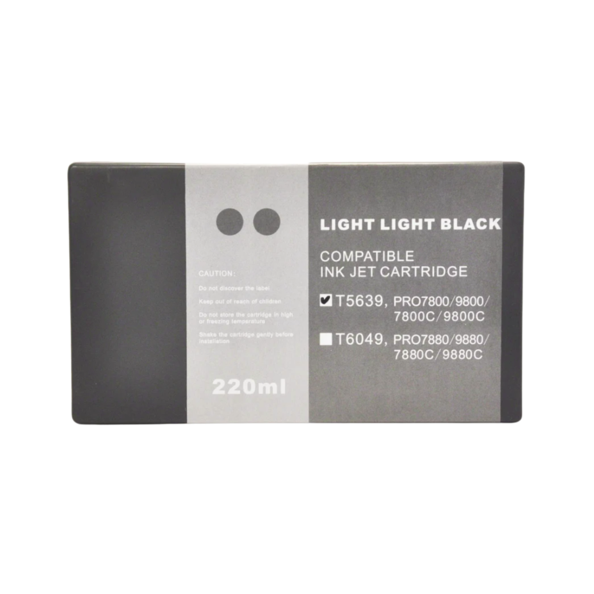 Light Light Black T603 remanufactured Pigment Ink Cartridge for Epson Stylus Pro 7800 9800 Printer