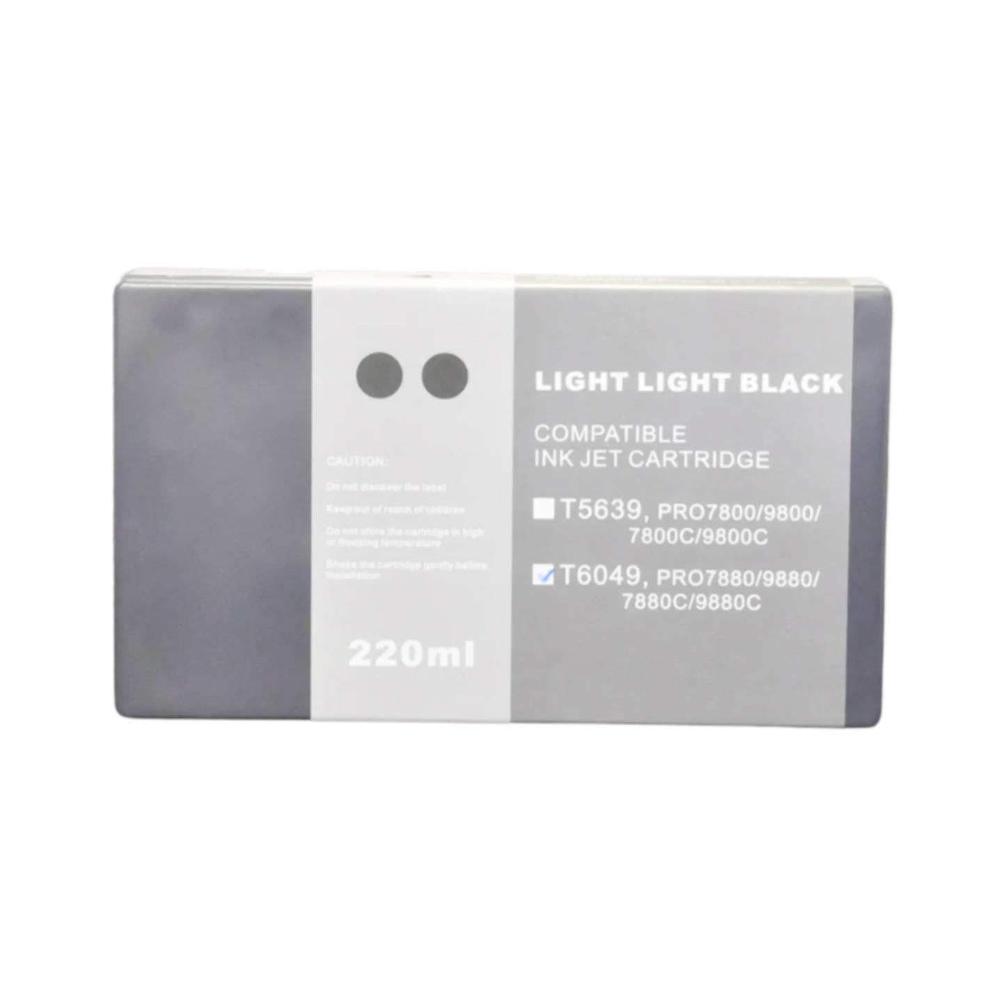 Light Light Black T603 remanufactured Pigment Ink Cartridge for Epson Stylus Pro 7880 9880 Printer