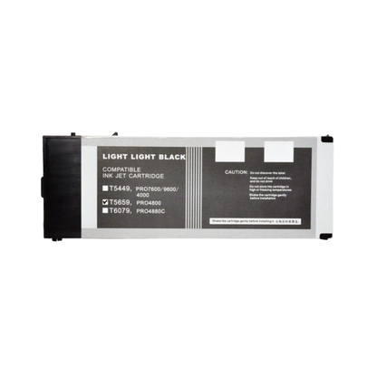 Light Light Black  T606 remanufactured Pigment Ink Cartridge for Epson Stylus Pro 4800 Printer