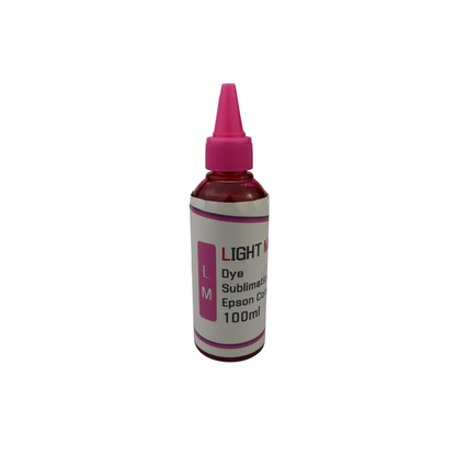 Light Magenta 100ml bottle Dye Sublimation Ink for Epson SureColor P800 printer