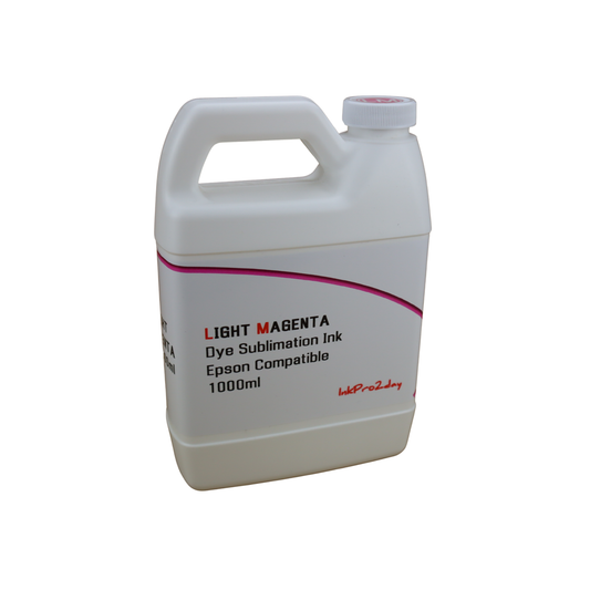 Light Magenta 1000ml bottle Dye Sublimation Ink for Epson SureColor P7000 P9000 Printers