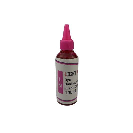 Light Magenta 100ml bottle Dye Sublimation Ink for Epson Stylus Photo R3000 printer
