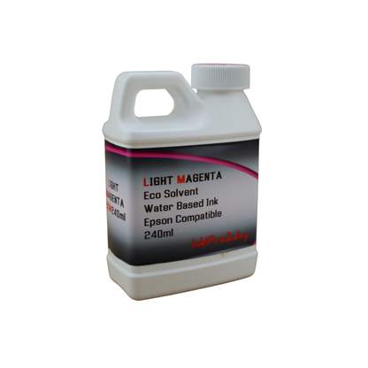 Light Magenta 240ml bottle Eco Solvent Water Based Ink for Epson Epson Stylus Photo R3000 printer