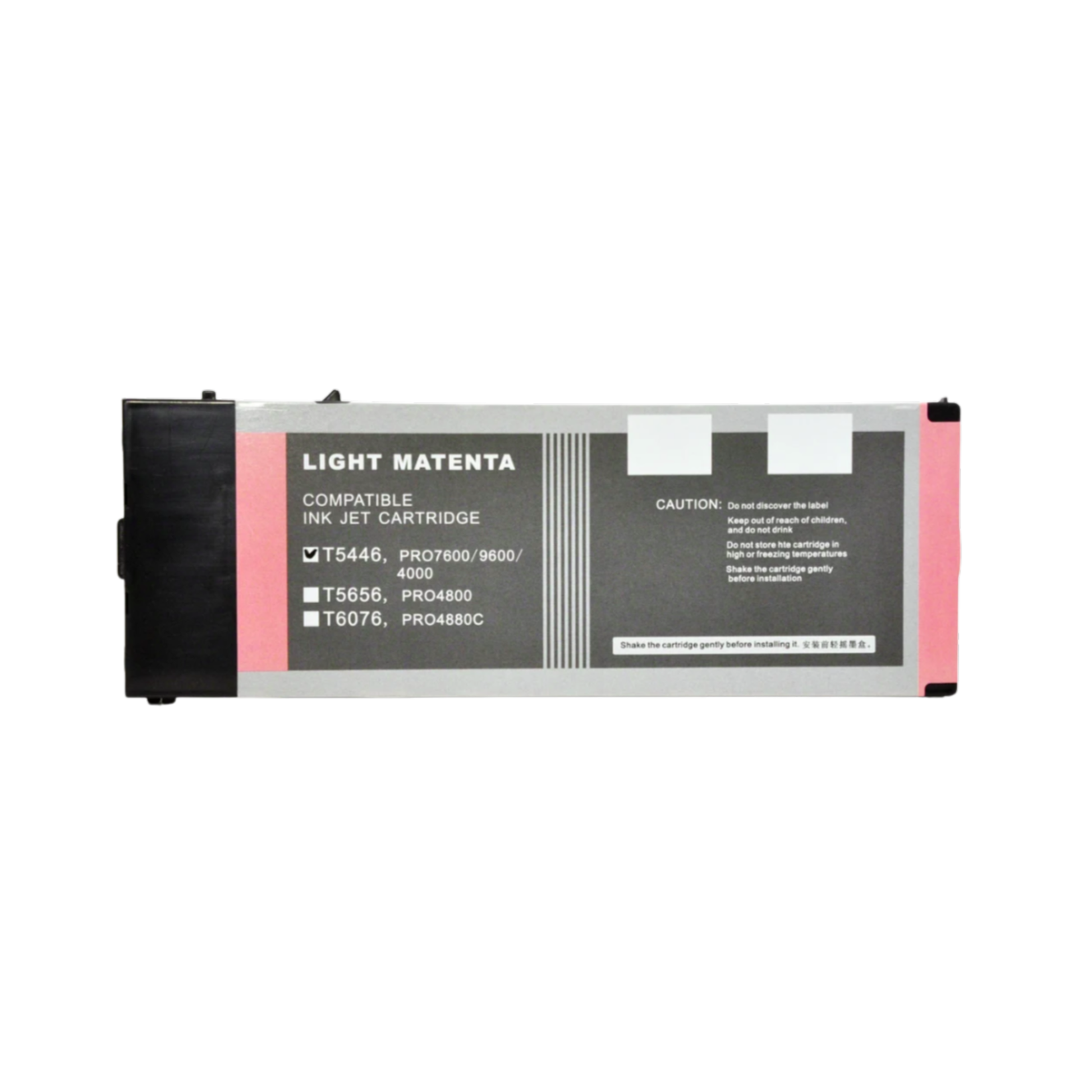 Light Magenta T544 remanufactured Pigment Ink Cartridge for Epson Stylus Pro 7600 9600 Printers