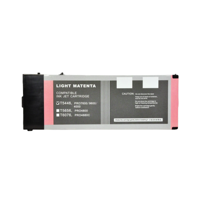 Light Magenta T544 remanufactured Pigment Ink Cartridge for Epson Stylus Pro 7600 9600 Printers