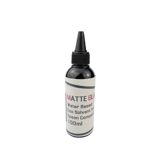 Matte Black 100ml bottle Eco Solvent Water Based Ink for Epson SureColor P600 Printer