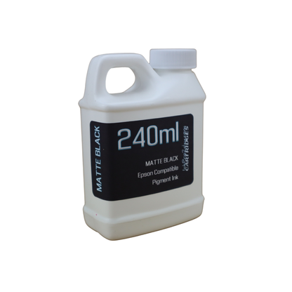 Matte Black 240ml bottle compatible UltraChrome HDX Pigment Ink for Epson SureColor P800 Printer