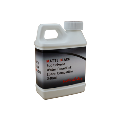 Matte Black 240ml bottle Eco Solvent Water Based Ink for Epson Epson Stylus Photo R2880 printer
