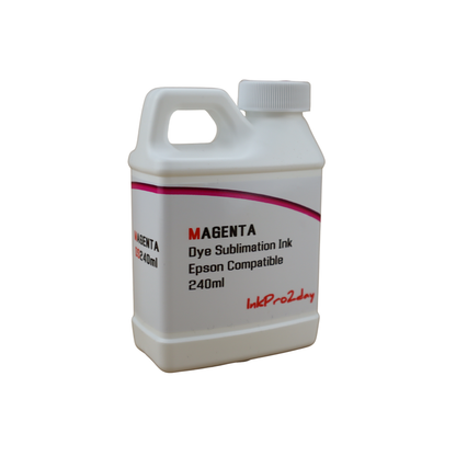 Magenta 240ml bottle Dye Sublimation Ink for Epson Stylus Pro 7890 9890 Printers