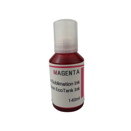Magenta 140ml bottle Dye Sublimation Ink for Epson EcoTank Pro ET-16600 ET-16650 printers