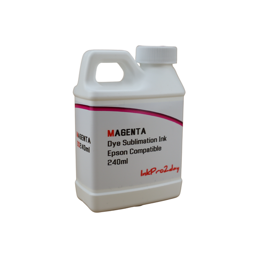 Magenta 240ml bottle Dye Sublimation Ink for Epson EcoTank Pro ET-16600 ET-16650 printers