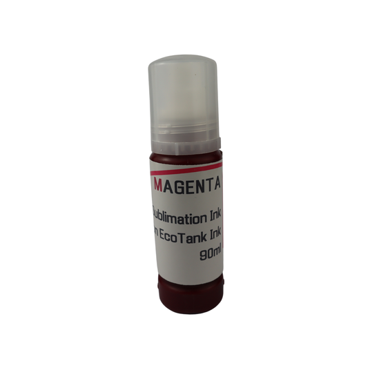 Magenta 90ml bottle Dye Sublimation Ink for Epson EcoTank Pro ET-16600 ET-16650 printers
