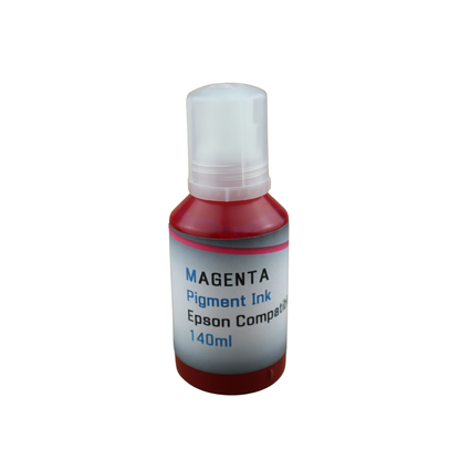Magenta 140ml bottle Pigment Ink for Epson EcoTank ET-1910 ET-1913 Printers