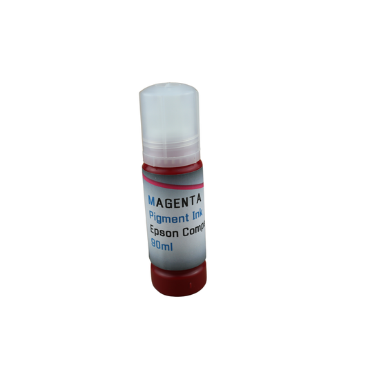 Magenta 90ml bottle Pigment Ink for Epson EcoTank ET-3750 ET-4750 Printers