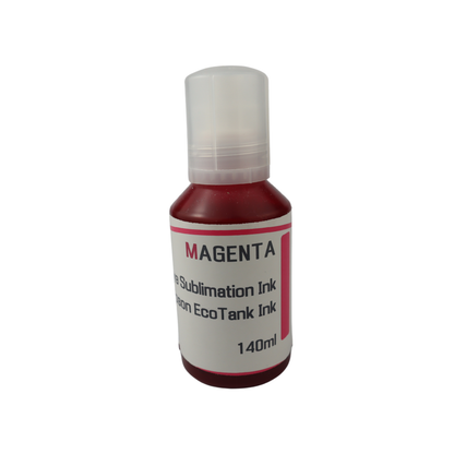 Magenta 140ml bottle Dye Sublimation Ink for Epson SureColor F570 Printer
