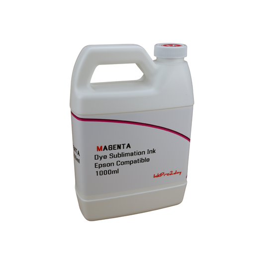 Magenta 1000ml bottle Dye Sublimation Ink for Epson SureColor P7000 P9000 Printers