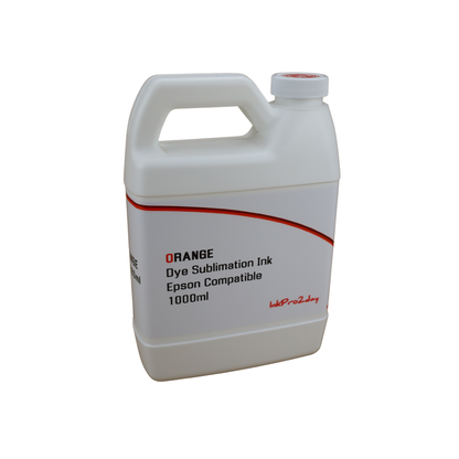 Orange 1000ml bottles Dye Sublimation Ink for Epson Stylus Pro 7900 9900 Printers