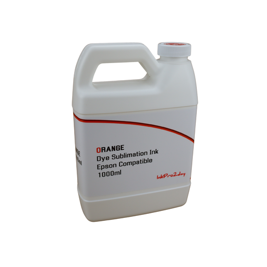 Orange 1000ml bottle Dye Sublimation Ink for Epson SureColor P7000 P9000 Printers
