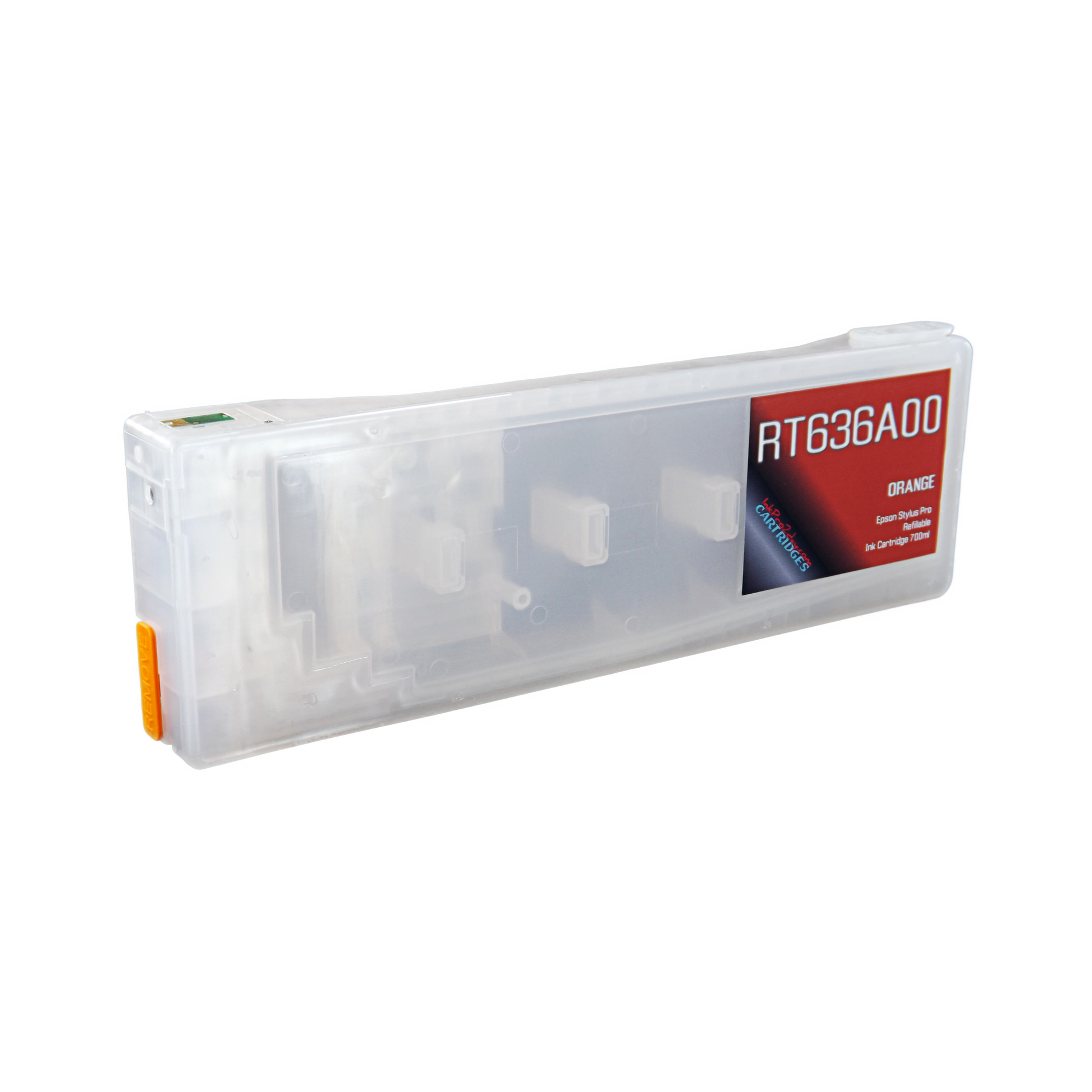 Orange Refillable Ink Cartridge for Epson Stylus Pro 7900 9900 Printer