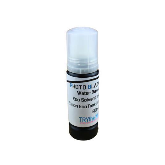 Photo Black 90ml bottle Eco Solvent Water Based Ink for Epson EcoTank Photo ET-8500 ET-8550 printers