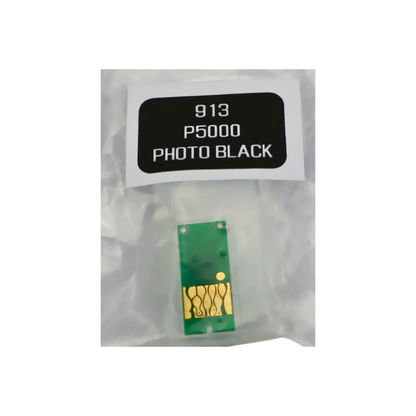 Photo Black Chips for T913 Epson SureColor P5000 Refillable Ink Cartridges