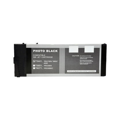 Photo Black T544 remanufactured Pigment Ink Cartridge for Epson Stylus Pro 7600 9600 Printers
