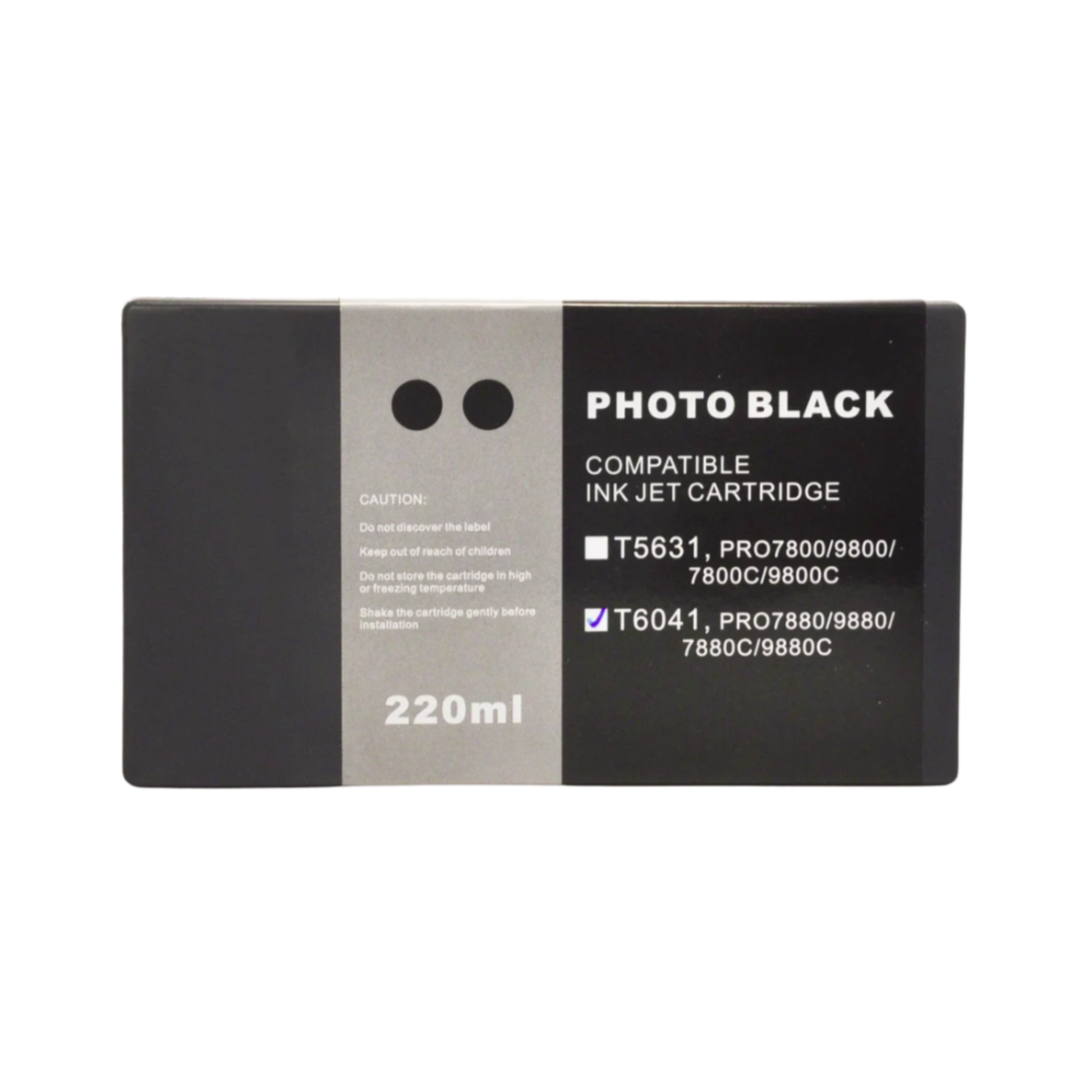 Photo Black T603 remanufactured Pigment Ink Cartridge for Epson Stylus Pro 7880 9880 Printer