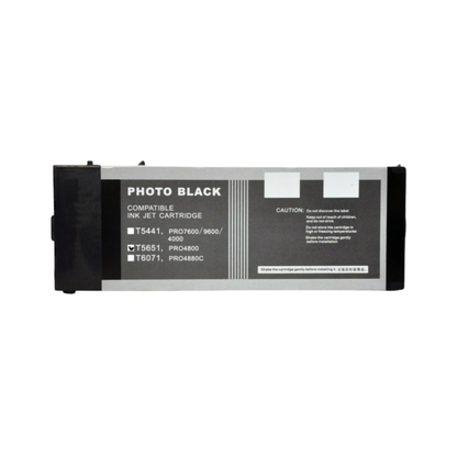 Photo Black T606 remanufactured Pigment Ink Cartridge for Epson Stylus Pro 4880 Printer