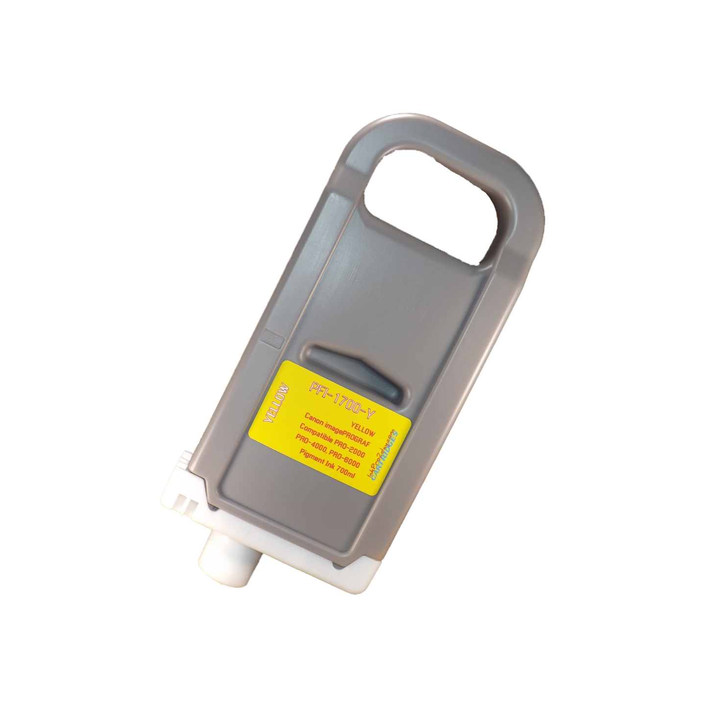 Yellow PFI-1700 Compatible Cartridge for Canon imagePROGRAF PRO 2000, 4000, 4000S, 6000, 6000S, 2100, 4100, 4100S, 6100, 6100S Printers