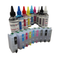 9 100ml bottles Pigment Ink 9 Refillable Ink Cartridges for Epson Stylus Photo R3000 Printer