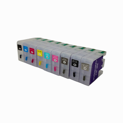 9- 80ml T850 Refillable Ink Cartridges for Epson SureColor P800 printer