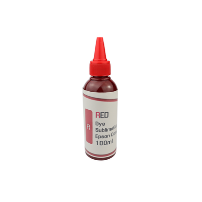 Red 100ml bottle Dye Sublimation Ink for Epson Expression Photo HD XP-15000 printer