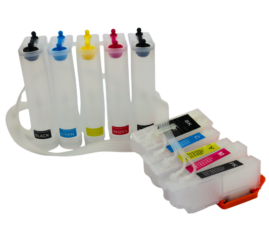 T410 CISS Chipless Ink Tank for Epson Expression XP-630 XP-640 XP-830 Printer