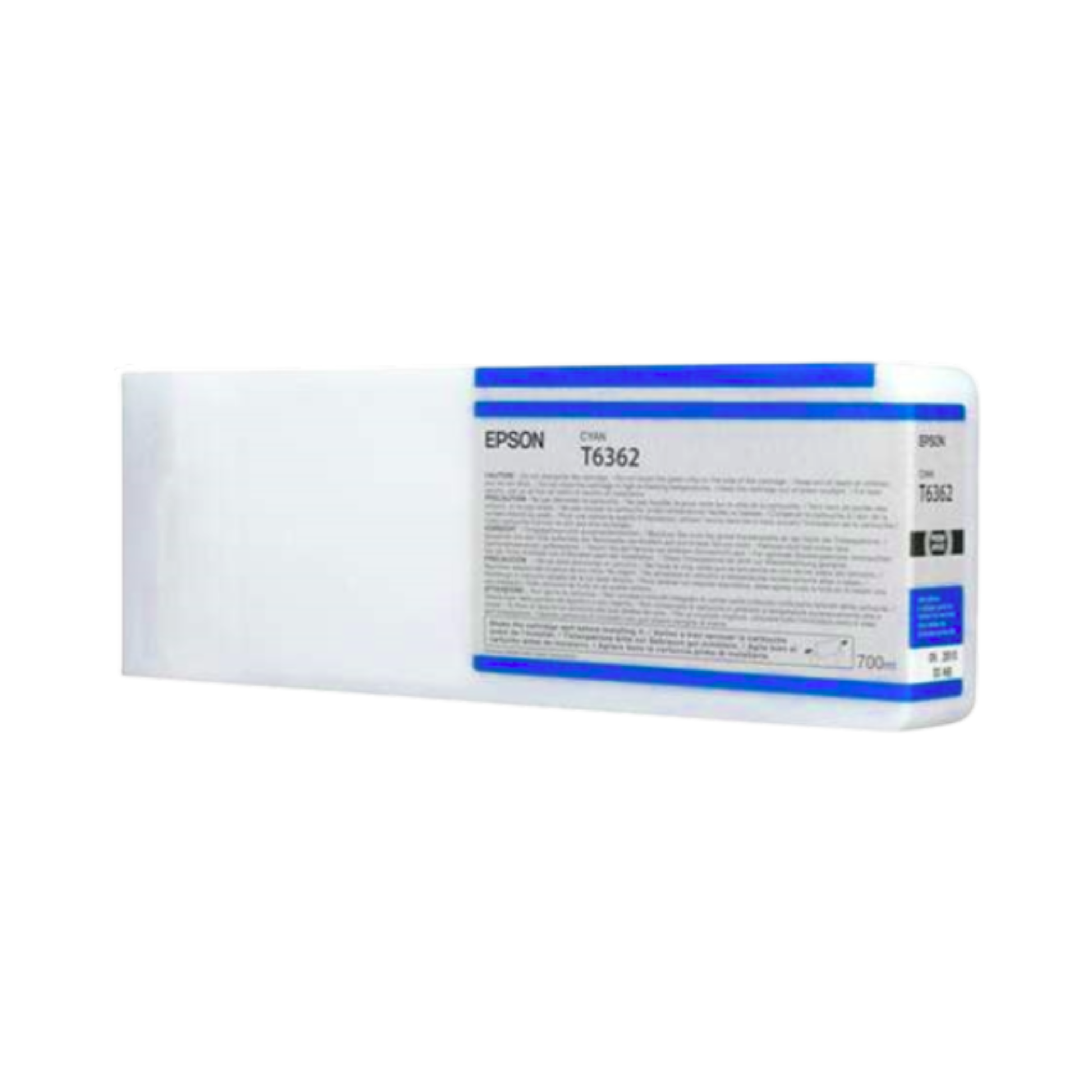 Cyan T636200 Remanufactured Pigment Ink Cartridge 700ml for Epson Stylus Pro 7890 9890 Printers