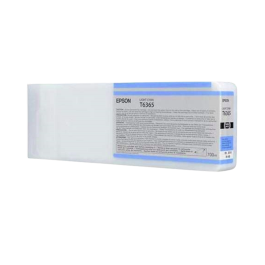 Light Cyan T636500 Remanufactured Pigment Ink Cartridge 700ml for Epson Stylus Pro 7900 9900 Printers