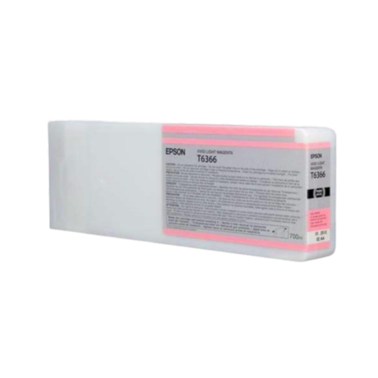 Vivid Light Magenta T636600 Remanufactured Pigment Ink Cartridge 700ml for Epson Stylus Pro 7890 9890 Printers