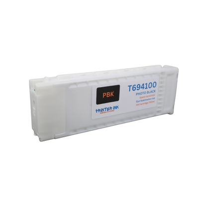 Photo Black Dye Sublimation Ink filled T694100 Cartridge for Epson SureColor T3000 T5000 T7000 printers
