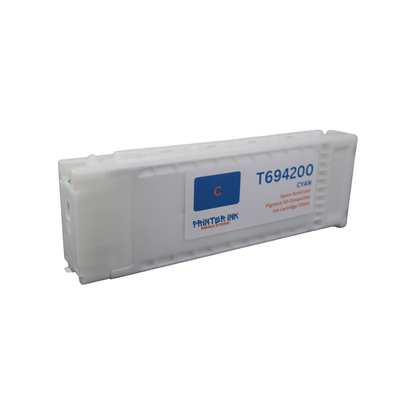 Cyan Dye Sublimation Ink filled T694200 Cartridge for Epson SureColor T3000 T5000 T7000 printers
