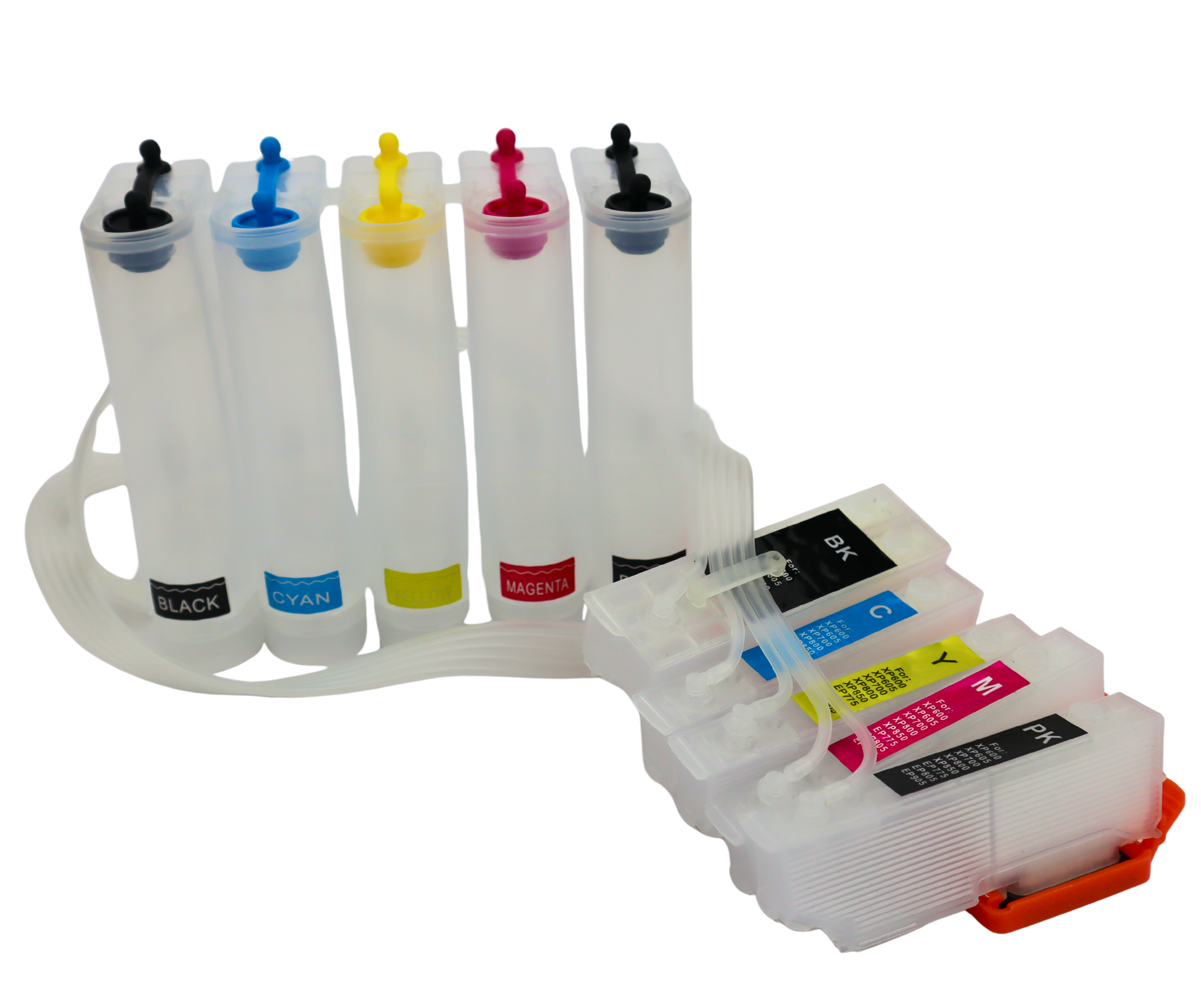 T302XL CISS Chipless Ink Tank for Epson Expression XP-6000 Printer