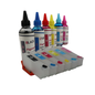 6 100ml bottles Pigment Ink 6 Refillable Ink Cartridges for Epson Expression Photo XP-960 XP-970 Printers