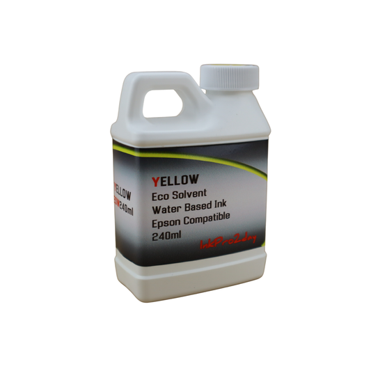 Yellow 240ml bottle Eco Solvent Water Based Ink for Epson Stylus Pro 7890 9890 printers