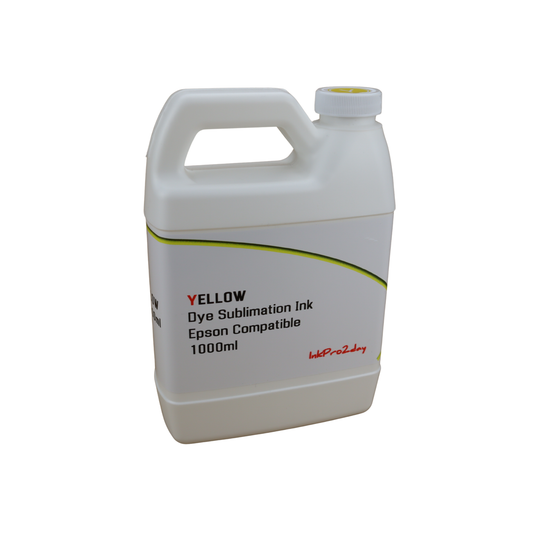 Yellow 1000ml bottle Dye Sublimation Ink for Epson SureColor P7000 P9000 Printers
