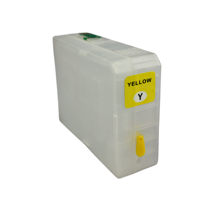 Yellow 80ml T850 Refillable Ink Cartridge for Epson SureColor P800 printer