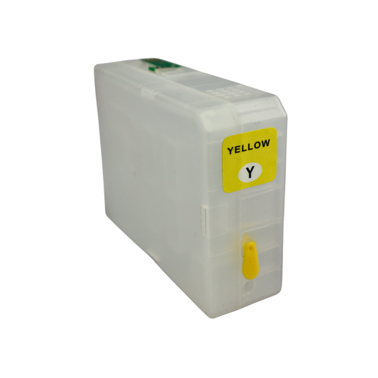 Yellow 80ml T850 Refillable Ink Cartridge for Epson SureColor P800 printer