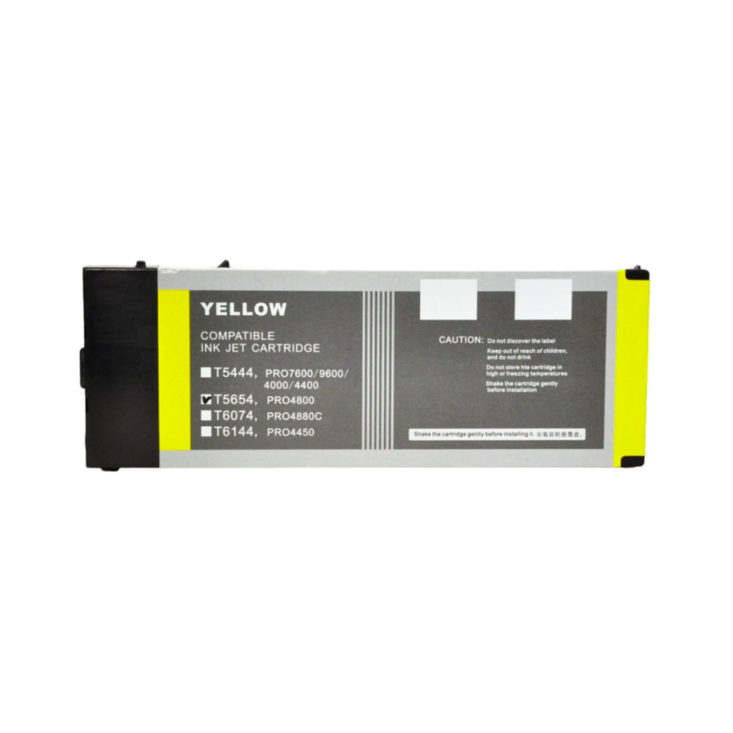 Yellow T606 remanufactured Pigment Ink Cartridge for Epson Stylus Pro 4800 Printer