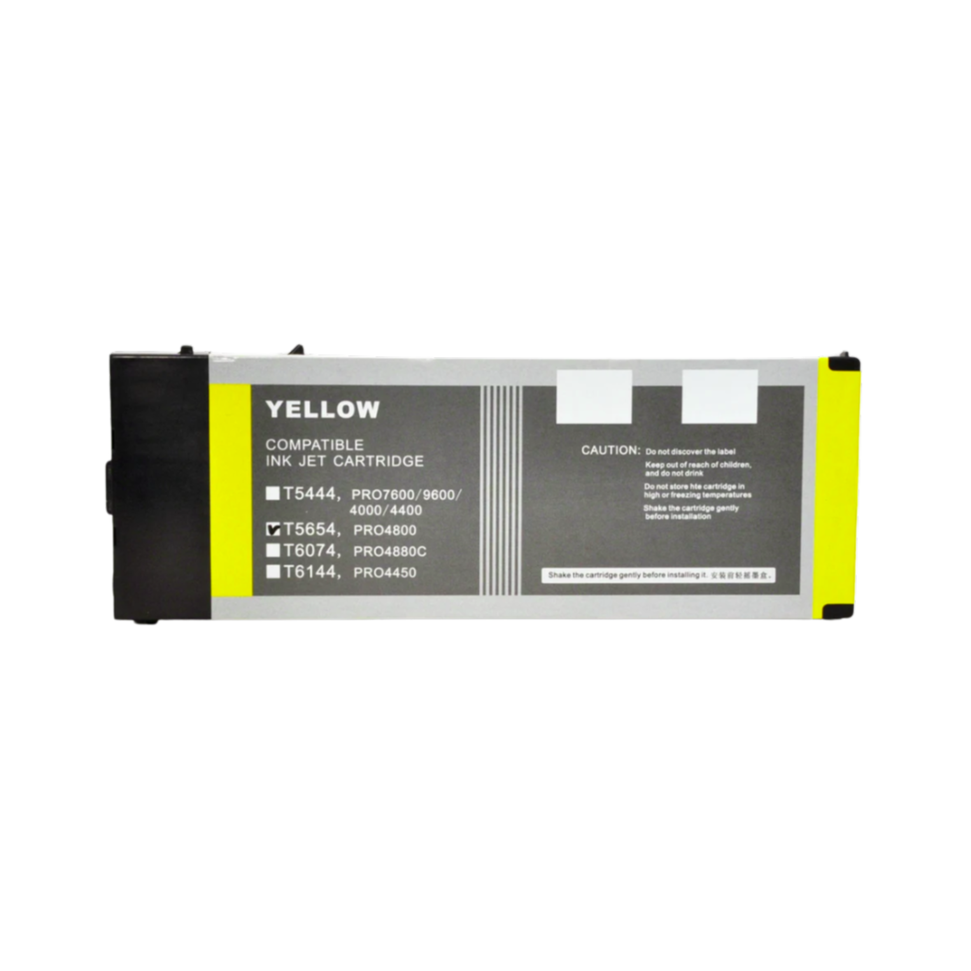 Yellow T606 remanufactured Pigment Ink Cartridge for Epson Stylus Pro 4800 Printer