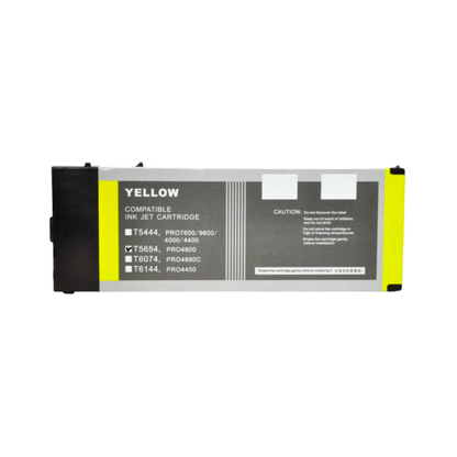 Yellow T606 remanufactured Pigment Ink Cartridge for Epson Stylus Pro 4800 Printer