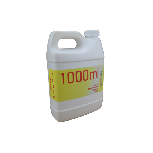 Yellow  1000ml bottle Pigment Ink for Epson WF-7010 WF-7510 WF-7520 printers